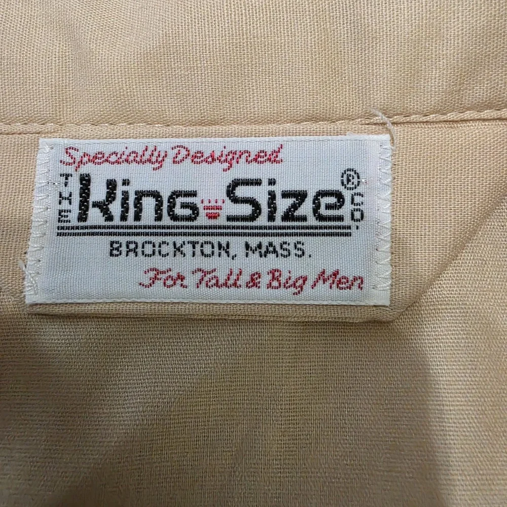 Vintage The King Size Men's Pajama Set D Tall (XL) New